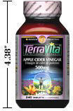 TerraVita Apple Cider Vinegar - 500 mg (240 tablets, ZIN: 406578)