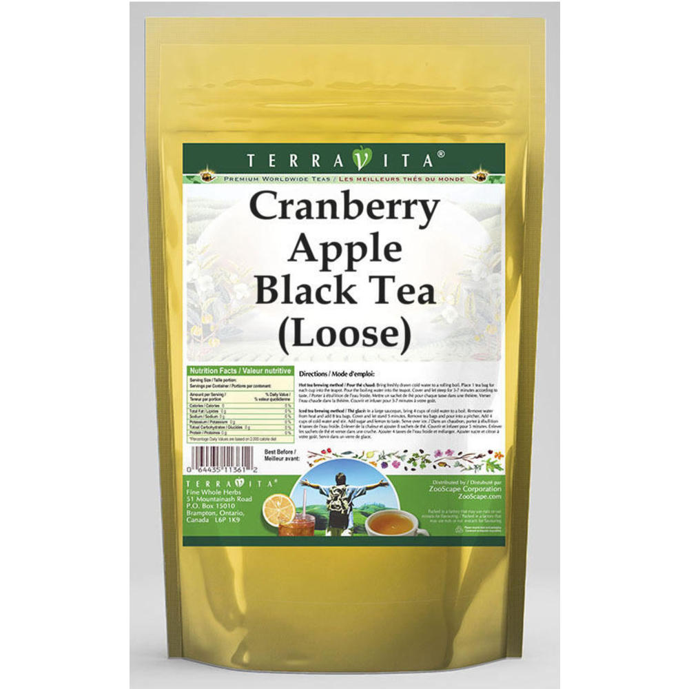 TerraVita Cranberry Apple Black Tea (Loose) (8 oz, ZIN: 510393)