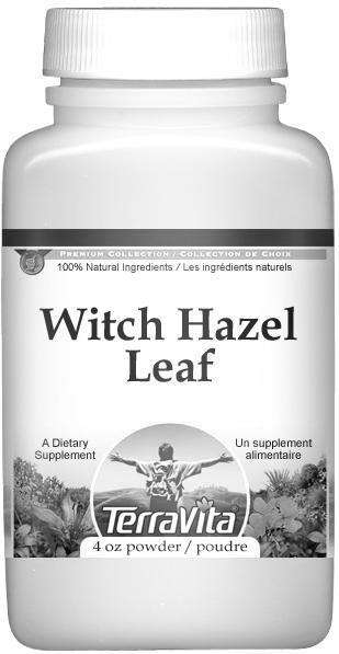 TerraVita Witch Hazel Leaf Powder - Oral Rinse or Topical Use Only (4 oz, ZIN: 510808)