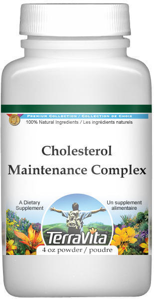 TerraVita Cholesterol Maintenance Complex Powder - Boldo, Centaury, Fumitory and More (4 oz, ZIN: 512171)