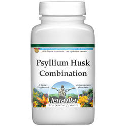 TerraVita Psyllium Husk Combination Powder - Psyllium, Hibiscus and Licorice (1 oz, ZIN: 512571)