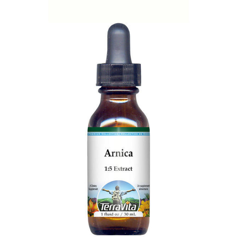 TerraVita Arnica Flower Glycerite Liquid Extract (1:5) - No Flavor (1 oz, ZIN: 512845)