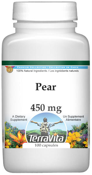 TerraVita Pear - 450 mg (100 capsules, ZIN: 521112)