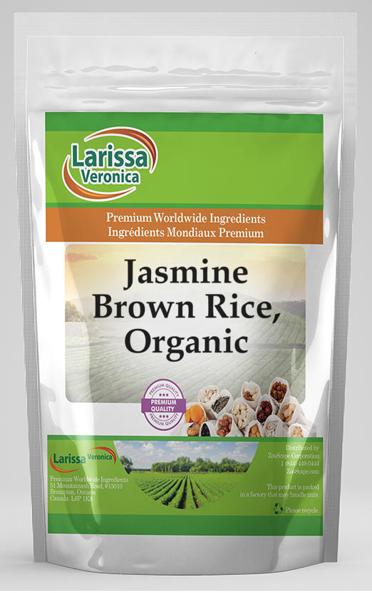 Larissa Veronica Jasmine Brown Rice, Organic (16 oz, ZIN: 526349)