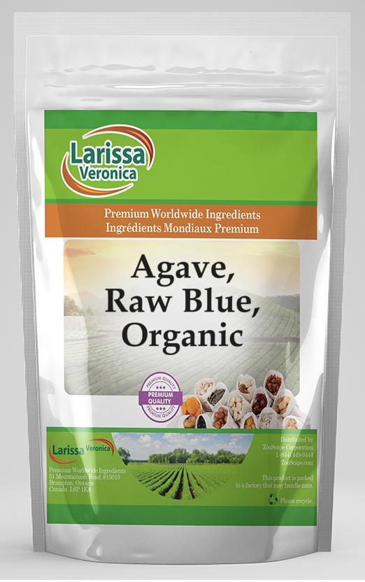 Larissa Veronica Agave, Raw Blue, Organic (16 oz, ZIN: 526508)