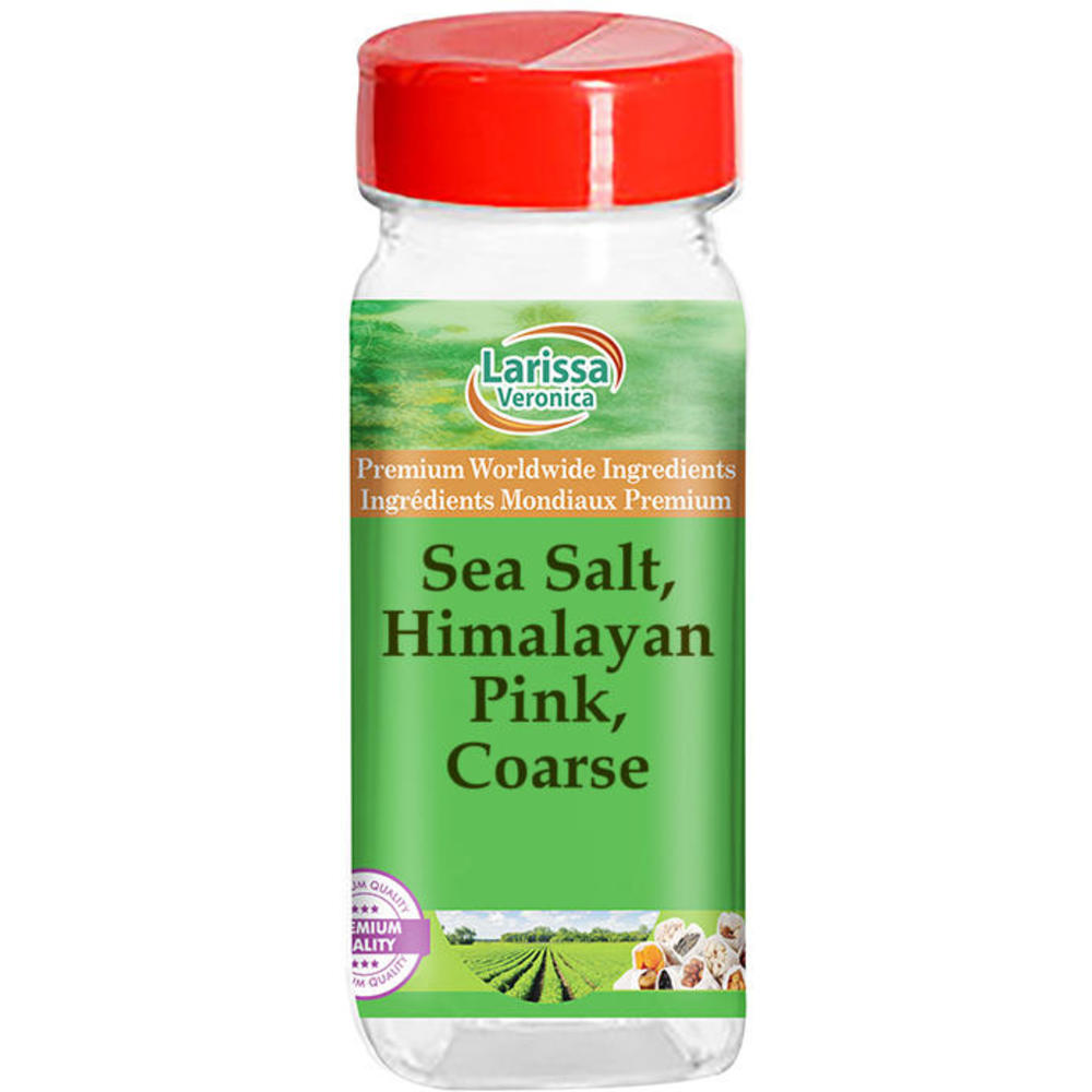Larissa Veronica Sea Salt, Himalayan Pink, Coarse (8 oz, ZIN: 526256)