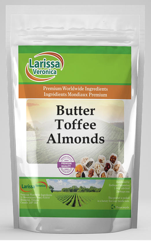 Larissa Veronica Butter Toffee Almonds (4 oz, ZIN: 526287)