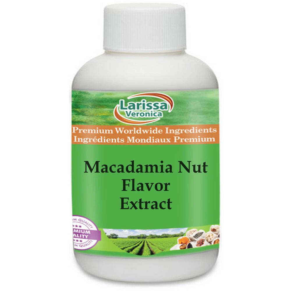 Larissa Veronica Macadamia Nut Flavor Extract (16 oz, ZIN: 529324)