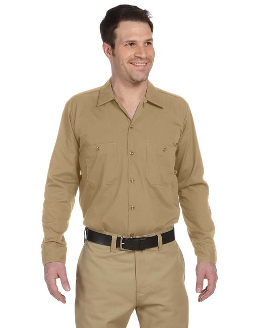 Dickies Men's 4.25 oz. Industrial Long-Sleeve Work Shirt