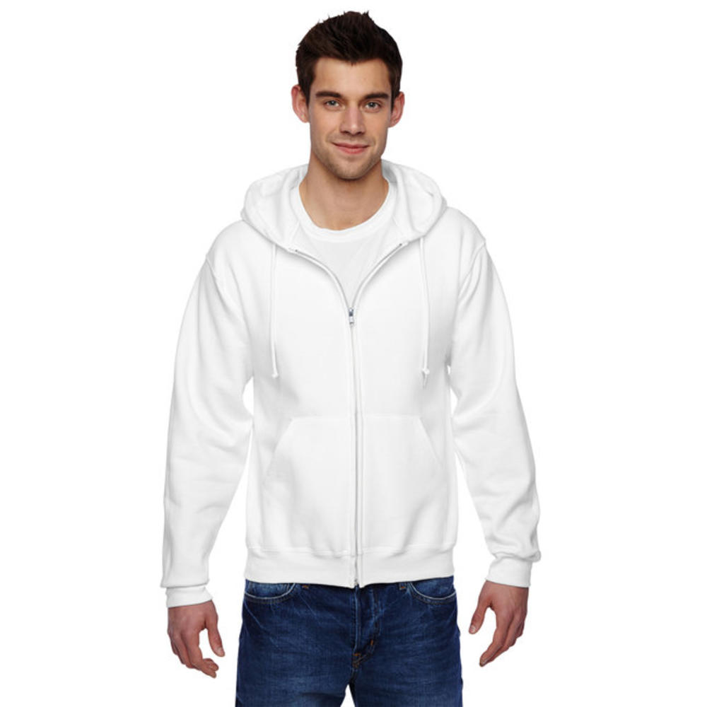 Jerzees 9.5 oz., 50/50 Super Sweats® NuBlend® Fleece Full-Zip Hood