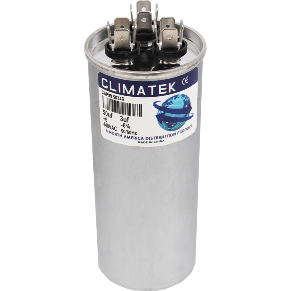 ClimaTek 43-26261-14 - ClimaTek Upgraded Capcitor Dual Round Fits Rheem