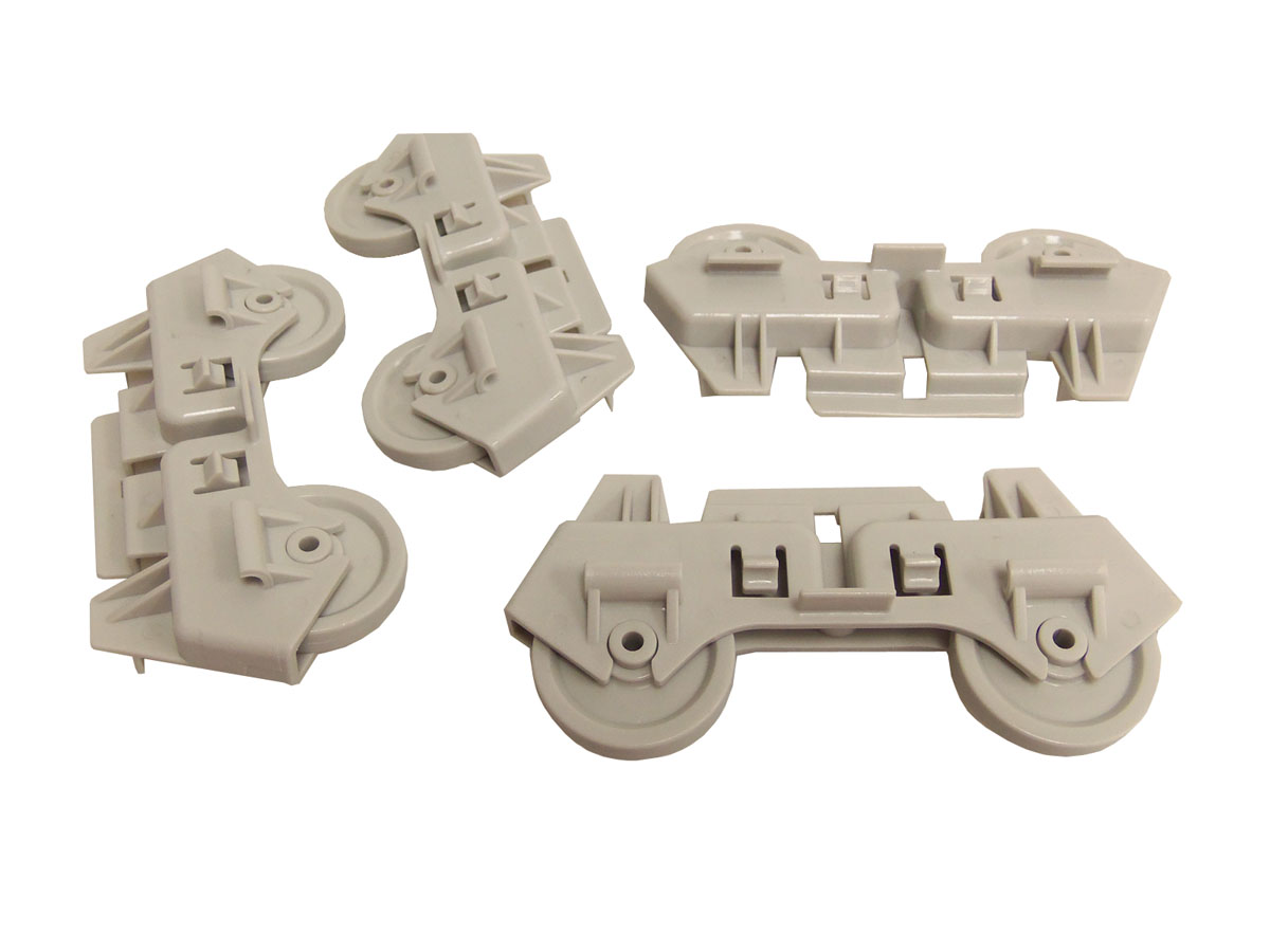 ClimaTek Upgraded 4 Dishwasher Rack Wheels fits Kenmore Whirlpool