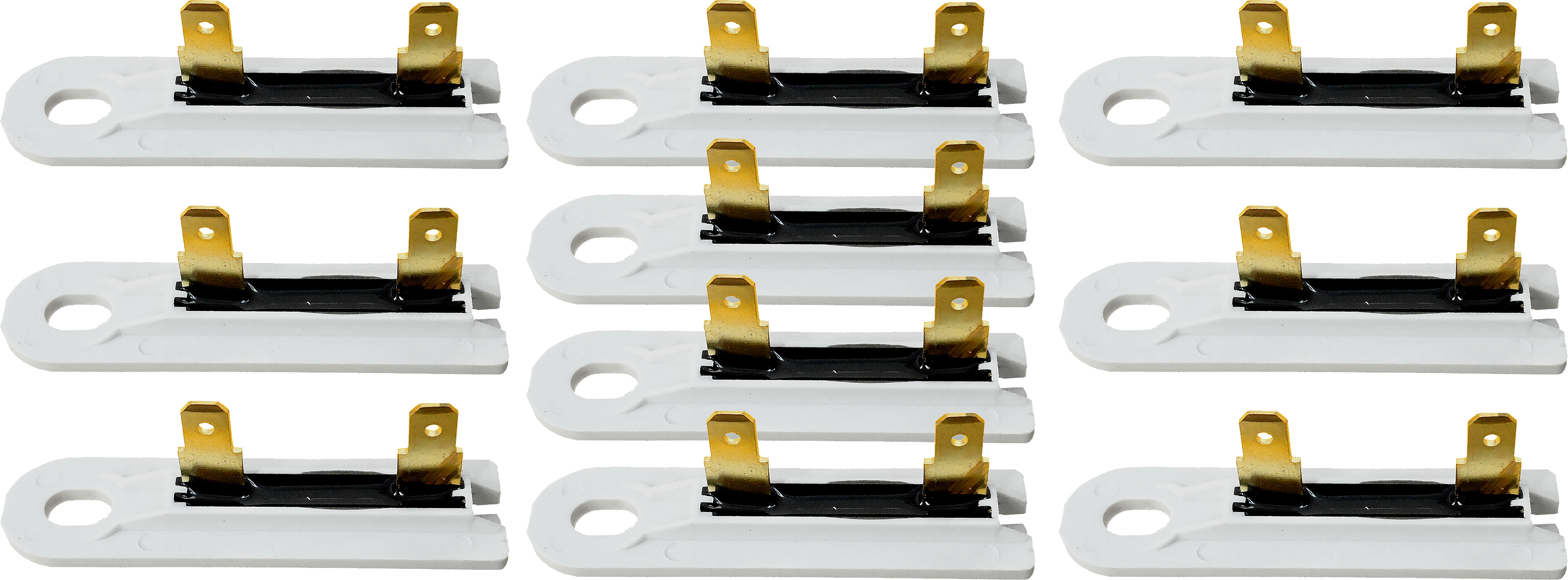 (10 Pack) ClimaTek Upgraded Dryer Thermal Fuse fits Supco G4AP0500