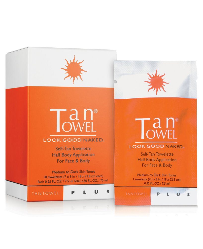 TanTowel Plus - Half Body - 10 Pack