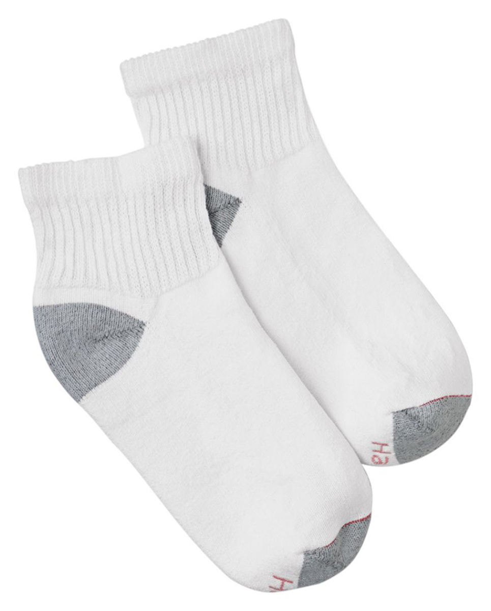 Hanes Women's Ankle Socks 6pack, White, 911