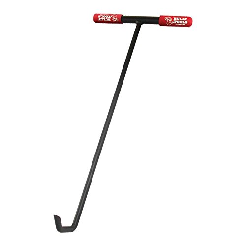 Bully Tools 99200 24" Manhole Cover Hook. Steel Tstyle Handle.