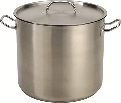 Prime Pacific 24 Quart Stainless Steel Stock Pot with Lid