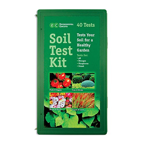 Environmental Concepts 1662 Professional Soil Test Kit with 40 Tests