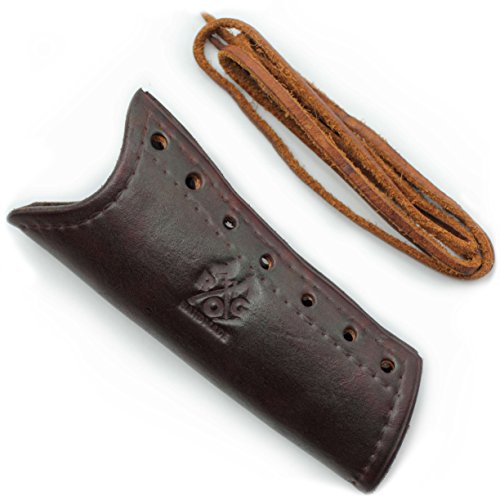 Review Outdoor Gear Leather Axe Handle Guard/Collar (Hults Bruk Almike Hatchet, Brown)