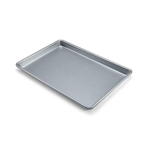 Chicago Metallic Commercial II Traditional Uncoated True Jelly Roll Pan, 15-Inch by10-Inch
