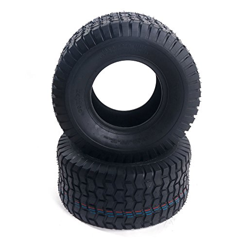 Autoforever 18x8.50-8 Tires Fit for 4 Ply Lawn Mower Garden Tractor 18-8.50-8 Turf Master Tread