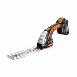 Worx WG801 20V Power Share 4" Cordless Shear and 8" Shrubber Trimmer (Battery & Charger Included)