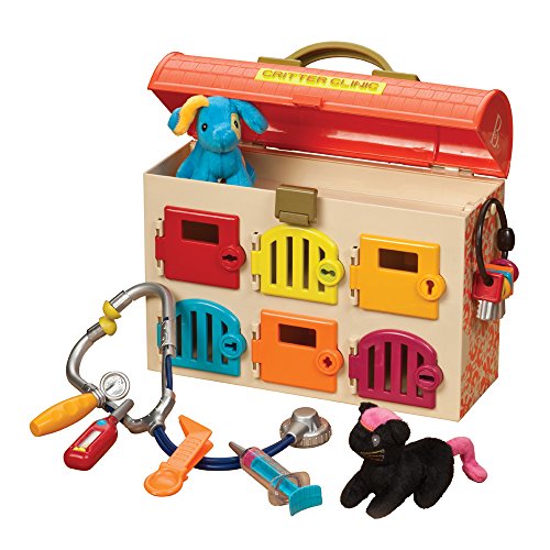 B. toys by Battat B. Critter Clinic Toy Vet Play Set