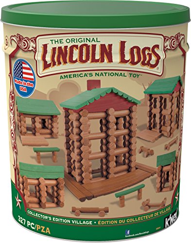 LINCOLN LOGS -Collector's Edition Village - 327 Pieces - For Ages 3+ - Preschool Education Toy