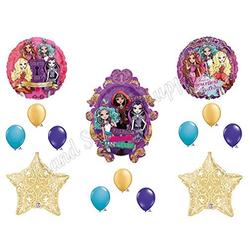 Party Supply EVER AFTER HIGH FILAGREE Happy Birthday Balloons Decoration Supplies Monster Hexcellent by Party Supply