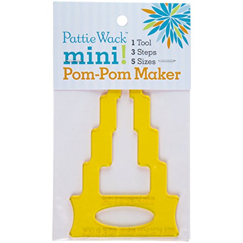 Pattiewack Designs Pom Maker PattieWack Mini Pom, 5" by 3"