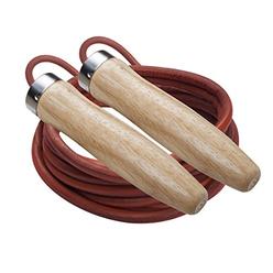 Champion Sports S785 8.5 ft. Heavyweight Leather Ball Bearing Jump Rope