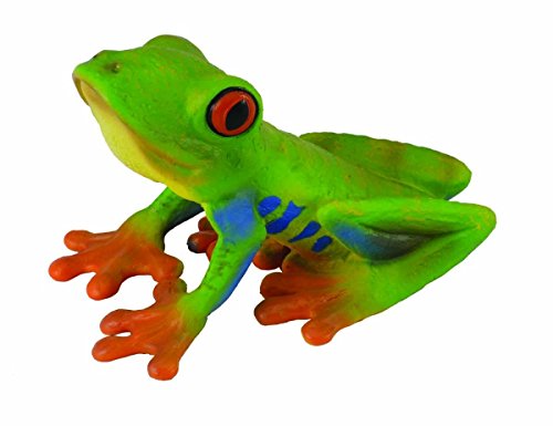 CollectA Insects Red-eyed Tree Frog Toy Figure - Authentic Hand Painted Model