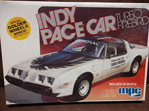 MPC #0761 MPC Indy Pace Car Turbo Firebird 1/25 Scale Plastic Model Kit,Needs Assembly