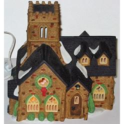 Dept 56 Lighted Knottinghill Church (#55824, Heritage Village Collection, Dickens Village Series), Retired Collectible