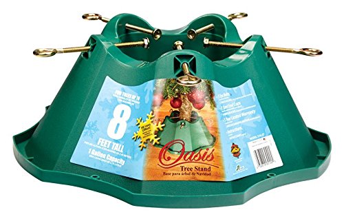 Jack-Post Handythings Christmas Tree Stand, for Trees Up to 8-Feet, 1.3-Gallon Water Capacity