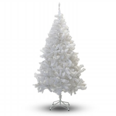 Perfect Holiday Christmas Tree, 8-Feet, PVC Crystal White