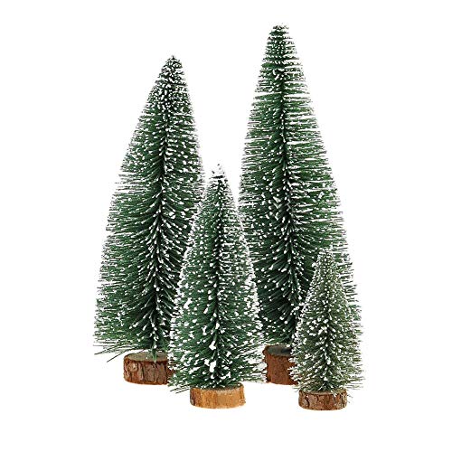 KKSHINE Desktop Miniature Pine Tree tabletop christmas tree small