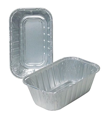 Durable Packaging Disposable Aluminum Loaf Pan, 1 lb (Pack of 500)
