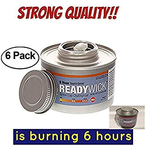 The Bakers Pantry chafing fuel 6 hour,Chafing Gel Dish Fuel 6 Cans