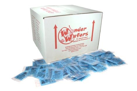 Wonder Wafers Super 1000 CT Individually Wrapped Air Fresheners Black Royals