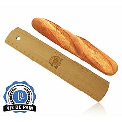 Vie De Pain Premium Baguette Transfer Peel- Solid Hardwood Bread Flipping Board