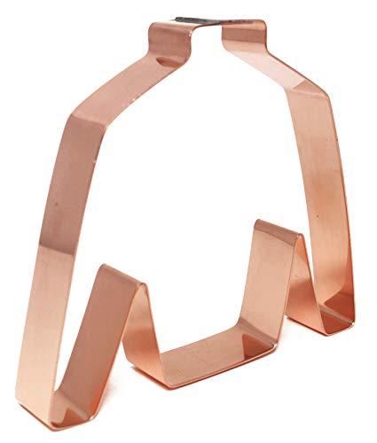 The Fussy Pup Triple Crown Jockey Silks Copper Cookie Cutter by The Fussy Pup