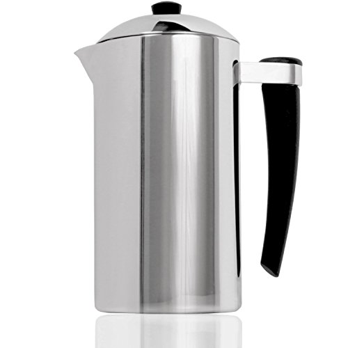 French Press Express Double-Wall Stainless Steel Coffee Press - 1 Liter