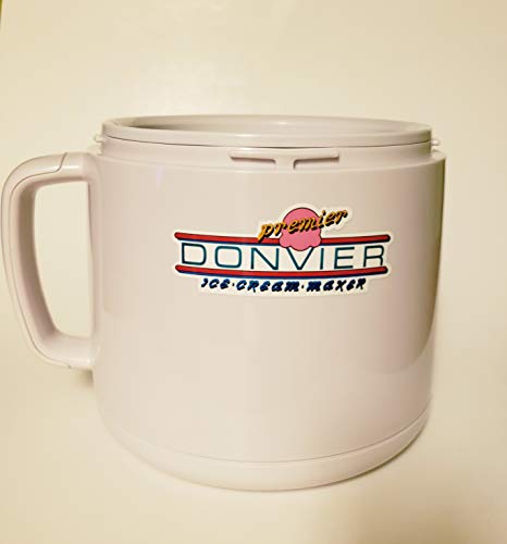 Donvier Premier Ice Cream Maker Red, 1 Quart