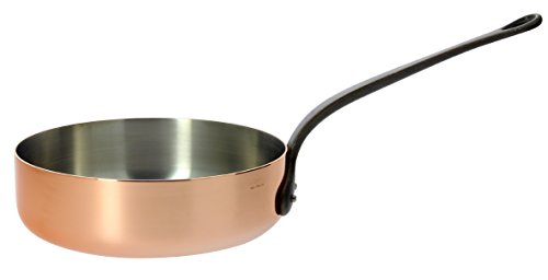De Buyer INOCUIVRE Copper Stainless Steel Saute-pan 8-Inch