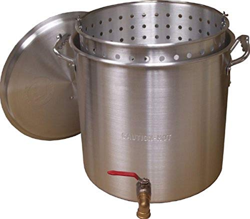 King Kooker&reg; King Kooker KK120V Aluminum Boiling Pot, 120-Quart