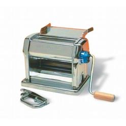 Imperia Pasta Maker Machine by Imperia- Professional Grade Restaurant Manual Pasta Roller w Handle, Clamp and Tray
