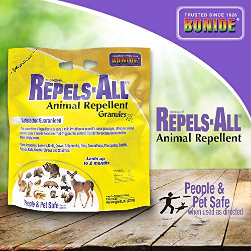 Bonide (BND2362) - Repels-All Animal Repellent, Granules (6 lb.)