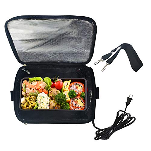 OKEYFORTORY Portable Oven Personal Food Warmer,Heating Lunch Box,Electric Slow Cooker For Meals Reheating & Raw Food Cooking for Office