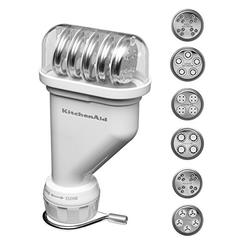 KitchenAid KPEXTA Stand-Mixer Pasta-Extruder Attachment With 6 Plates and Housing